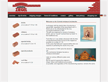 Tablet Screenshot of english.miniaturziegel.de