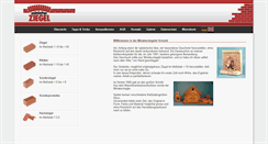 Desktop Screenshot of miniaturziegel.de